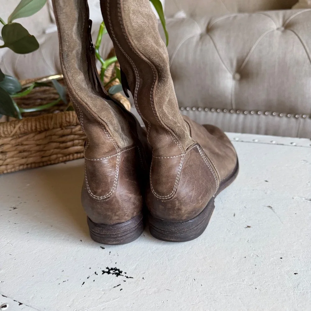 N.D.C Gerda High OTK Riding Boots 36 Leather Tall Brown Over The Knee Equestrian
